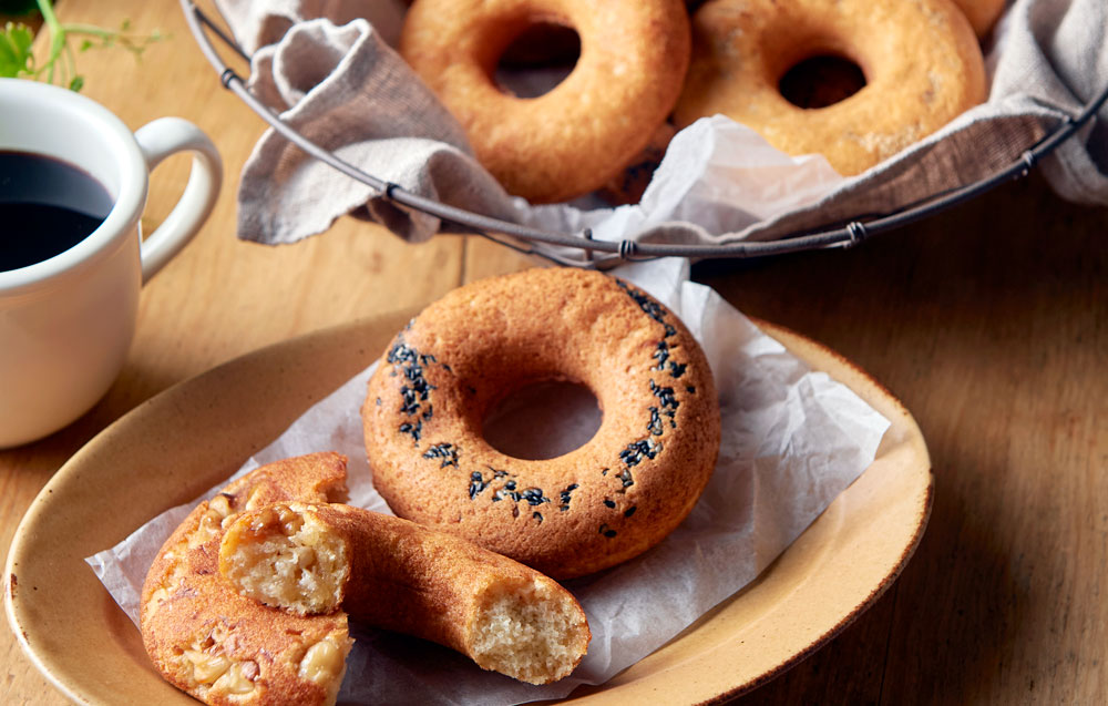 ［Paradice Gelato & Donuts］新感覚！素朴でやさしい味わいの焼きドーナツ